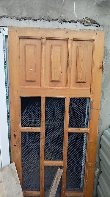 Otaq qapıları: Məhsulların təsviri: 1) Taxta qapı - Material: təbii ağac - Üst hissə — 1