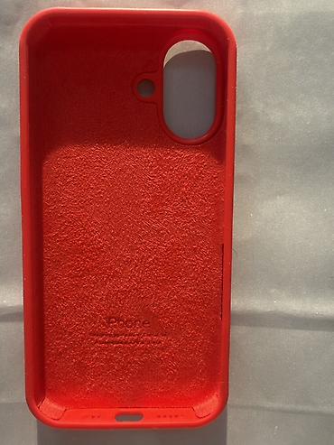 Silikonska futrola za iPhone (crvena) - Originalni Apple dizajn sa