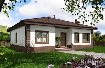 куплю дом кызыл аскер: 50 м², 2 комнаты, Утепленный