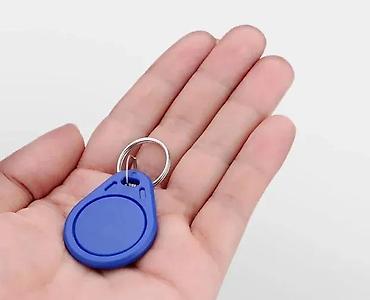 prstenje swarovski: RFID/NFC privezak – plavi - Tip: kontaktni beskontaktni RFID/NFC — 1