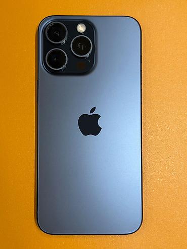 iphone 17 plus: IPhone 15 Pro Max, Б/у, 1 ТБ, Blue Titanium, Защитное стекло, Кабель, Коробка, 92 % — 3