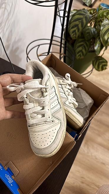 Детская обувь: Детские кроссовки Adidas в оригинале, натуральная кожа, в очень — 2