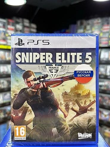 sniper elite 5: PS5 üçün "Sniper Elite 5" oyunu PlayStation 5 üçün Original oyun — 1