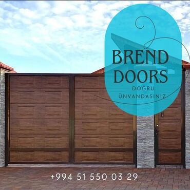 Qaraj darvazaları: Avtomatik Qapılar. Paneldən Yığılma. Qol motorlar. Rəsmi zəmanət — 6