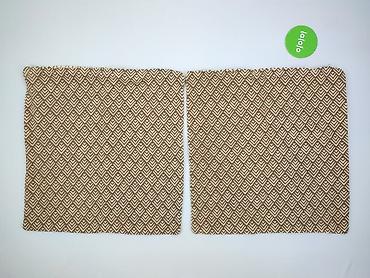 guma na metry: Zestaw 2 poszewek dekoracyjnych Dunelm - Wzór: geometryczny — 2