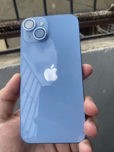 Apple iPhone: IPhone 14, 128 GB, Blue Titanium, Barmaq izi, Simsiz şarj, Face ID