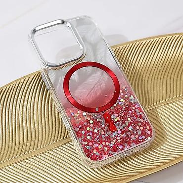 nokia 8510: Magsafe kompatbilna torbica. Tvrda poleđina sa šljokicama i srebrnom — 5