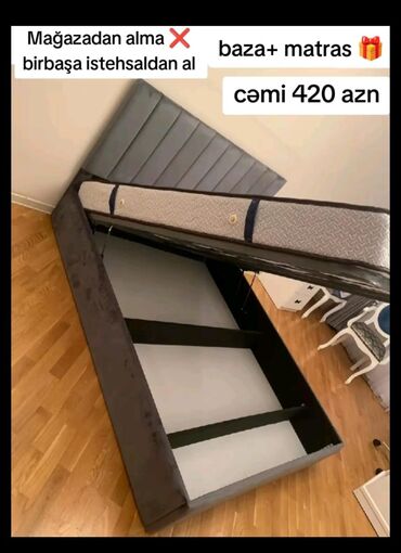 Yataq otağı dəstləri: İkinəfərlik çarpayı, Azərbaycan, Yeni — 11