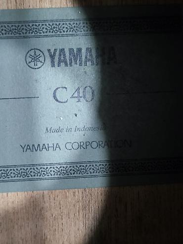 Гитаралар: Классическая гитара Yamaha C40 - Полноразмерная классика 4/4 — 3