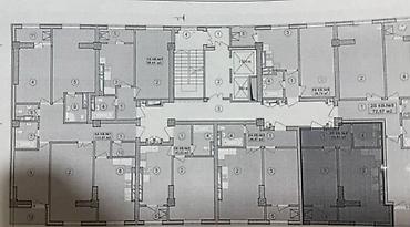 Продажа квартир: 1 комната, 44 м², Асанбай мкр Элитка, 2 этаж, ПСО (под самоотделку) — 7