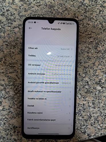 015 şəkilləri: Redmi 14C, 128 GB, rəng - Qara, İki sim kartlı — 3