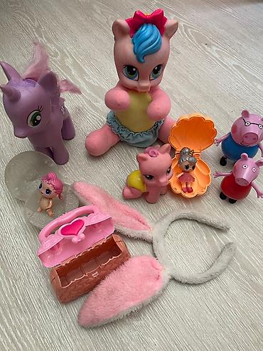 Игрушки: Продую игрушек для девочек набор с пони 800с,развивающий домик с — 9