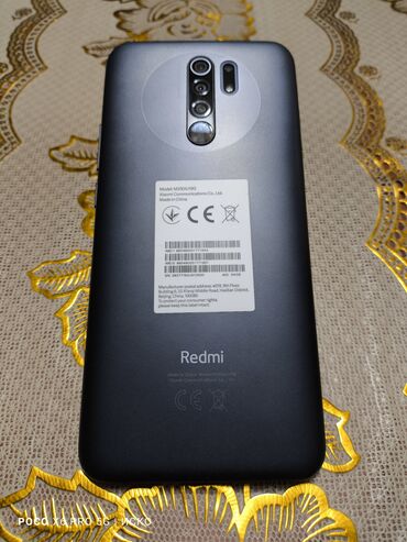 телефон редми7: Xiaomi, Redmi 9, Колдонулган, 64 ГБ, түсү - Боз, 2 SIM