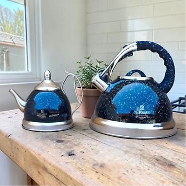 samovar 5l: №: 2843 Məhsulun adı: Çaydan dəsti NİPMAR, 1, 4.5 ml, Paslanmayan — 1