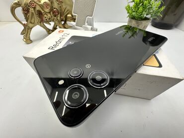редми 22: Redmi, Redmi 12 5G, Колдонулган, 256 ГБ, түсү - Кара, 2 SIM