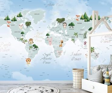 Ostali kućni dekor: NOVO 3D TAPETE CENA JE ZA JEDAN METAR KVADRATNI. Papirna 1400din jedan — 25