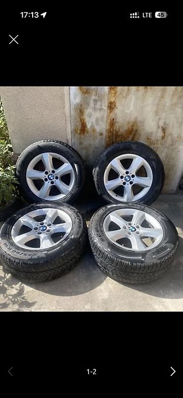 Колеса в сборе: Колеса в сборе 255 / 60 / R 18, Зима, Б/у, Комплект, Внедорожные (АТ/МТ), Литые, отверстий - 5 — 2