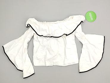 bluza biala: Zara, Bluzka damska, rozmiar S — 3