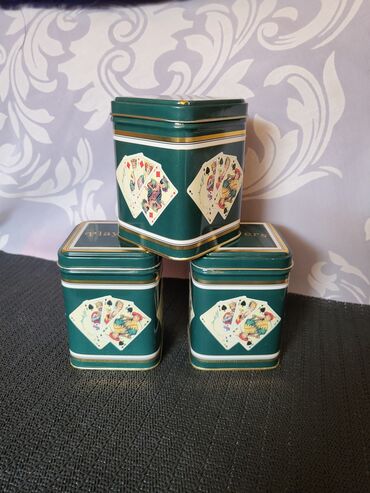 Kuhinjski setovi: Kutije vintaz metalne za caj i ostalo. Vintaz kutije za caj i — 1