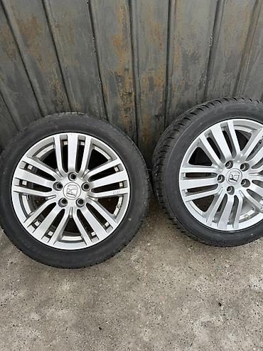 hond: Колеса в сборе 215 / 50 / R 17, Лето, Б/у, Комплект, Легковые, Литые, отверстий - 5 — 2