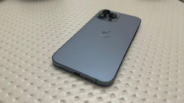 IPhone 13 Pro Max, Б/у, 256 ГБ, Синий, Защитное стекло, 95 %