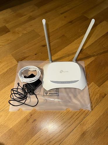 router tp link: TP-Link Wi‑Fi router Xüsusiyyətlər: - İki ədəd çıxarılan antena – — 1