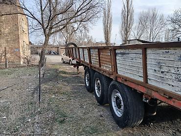 Прицепы и полуприцепы: Прицеп, Mercedes-Benz, Бортовой, от 12 т, Б/у — 4