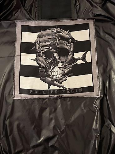 Kožne jakne: Prodajem original Philipp Plein koznu jaknu (meka jagnjeca koza). Par — 9