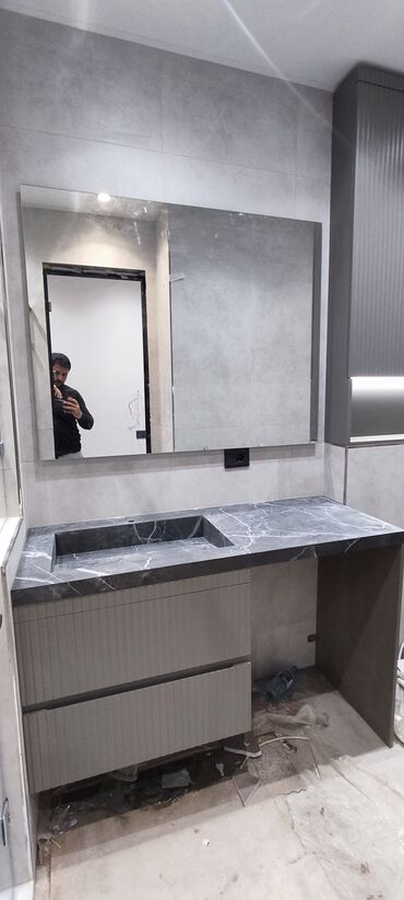 Sifarişlə dolablar: Banyo üçün xüsusi dizayn mebel və quraşdırma xidmətləri - Divara — 5