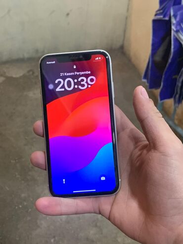 atv mator: IPhone 11, 128 GB, Ağ, Face ID