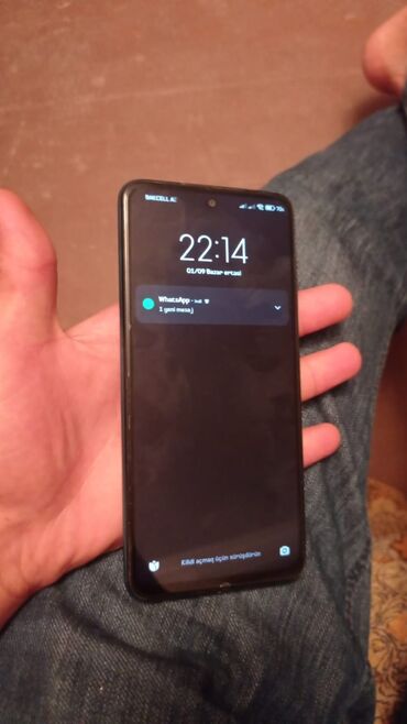 Blackberry: Redmi Note 9S, 128 GB, rəng - Göy, Barmaq izi