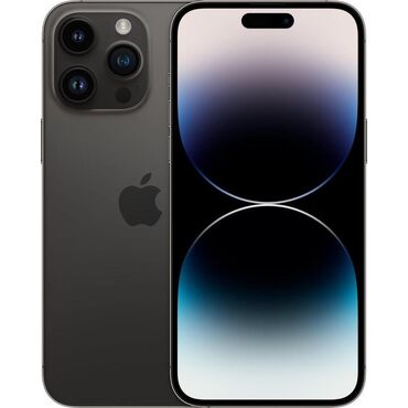 Apple iPhone: IPhone 14 Pro, Б/у, 128 ГБ, Черный, Защитное стекло, Чехол, Кабель, 87 %