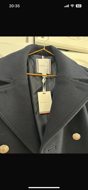 женские классические пальто: Palto, Tommy Hilfiger, S, rəng - Göy