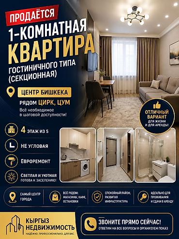 1 комната, 18 м², ЗАГС/Цирк Гостиничный тип, 4 этаж, Евроремонт
