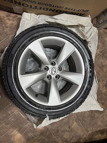 Колеса в сборе 215 / 55 / R 18, Зима, Б/у, Комплект, Легковые, Литые, отверстий - 5