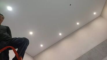 Натяжной потолок: Натяжной потолок Матовое, 3D потолки, Глянцевое Бесплатный замер, Гарантия, Монтаж — 11