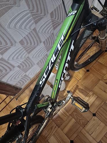 scott velo: Scott Scale dağ velosipedi 24.luk- bir tekernde biaz bosdu.Çərçivə — 6