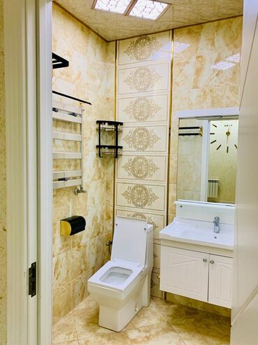 Uzunmüddətli kirayə mənzillər: Icaraya verilir 3 otaqli yeni tikili 115 m2 icaraye,kirayaya verilir 3 — 8