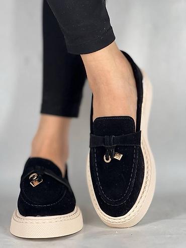 Мокасины и лоферы: Женские лоферы на платформе Размерный ряд 36.37.38.39.40 Большемеры — 2