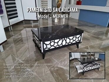 Stolovi: PAMETNI SKLOPIVI KLUB STO - 25000 RSD Elegantni, moderni, praktični i — 10