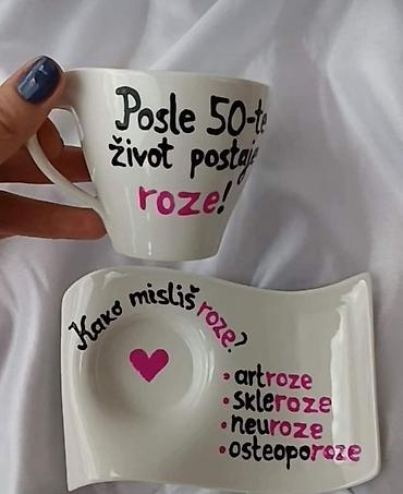 Personalizovane šolje i setovi sa šaljivim natpisima i ilustracijama na lalafo.rs Personalizovane šolje i setovi sa šaljivim natpisima i ilustracijama