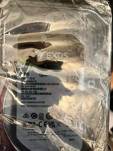 ddr4 ecc: Жесткий диск Seagate Exos 7E10 10 ТБ - Модель: ST10000NM017B (Exos — 1