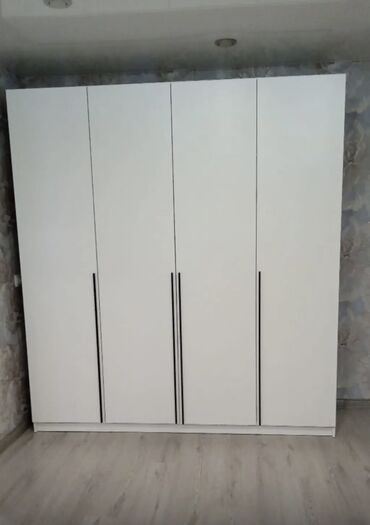 Шкафы для одежды: Шкаф для одежды, Новый, Прямой, МДФ — 17