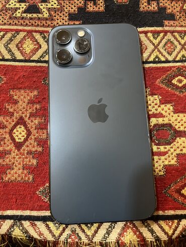 not 30 pro qiymeti: IPhone 12 Pro Max, 256 GB, Blue Titanium, Face ID