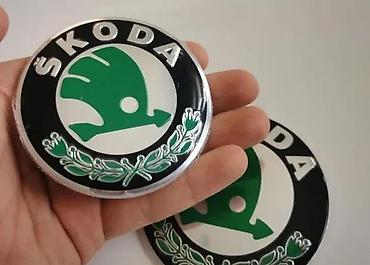 Auto folije: PREDNJI I ZADNJI ZNAK SKODA OCTAVIA SUPERB FABIA RAPID | NOVO ! — 3