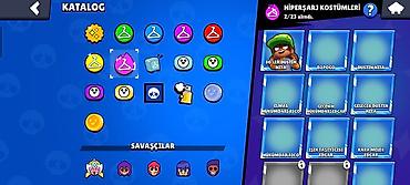 drag: Brawl Stars hesabı – yüksək səviyyəli, zəngin kontentli - Kupa sayı — 8