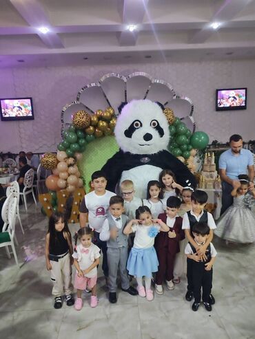 zhenskie legginsy so strazami: Panda show, kloun sifarişi,şar şou,Alov şou, köpük şou