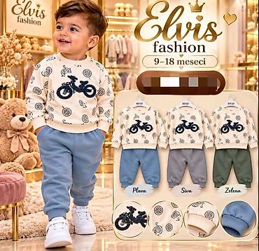torba mona cijena: Dečiji komplet trenerke – Elvis Fashion (9–18 meseci) - Dvoje modela — 1