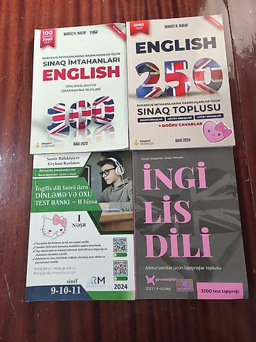 Testlər: İngilis dili Testlər 11-ci sinif, RM, 2-ci hissə, 2024 il — 1