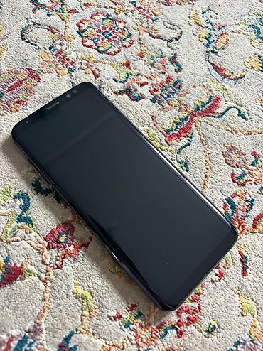 Samsung Galaxy S8, 64 GB, rəng - Qara, Barmaq izi, İki sim kartlı lalafo.az -da Samsung Galaxy S8, 64 GB, rəng - Qara, Barmaq izi, İki sim kartlı